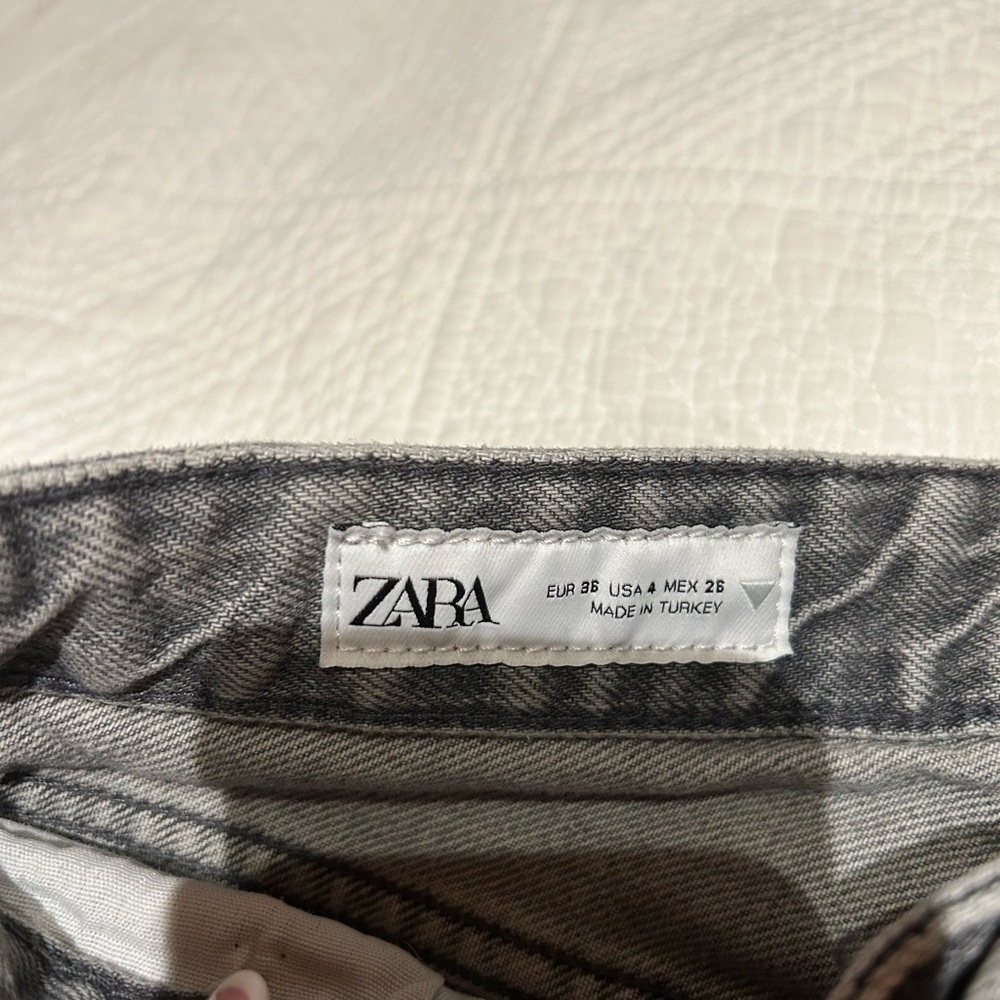 Zara Charcoal Denim Pants